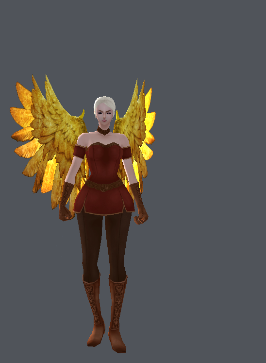 Gilded Honor Wings (H)