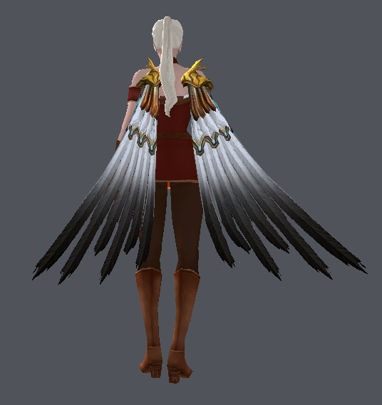 Sullied Wings (H) – Back View
