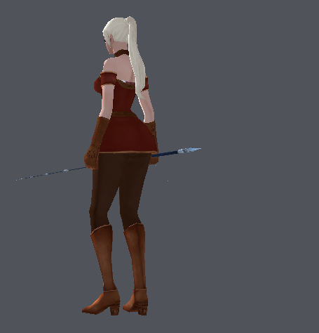 Huntress Expedition Rod – Back View