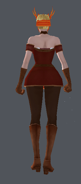 Phoenix Helmet (H) – Back View