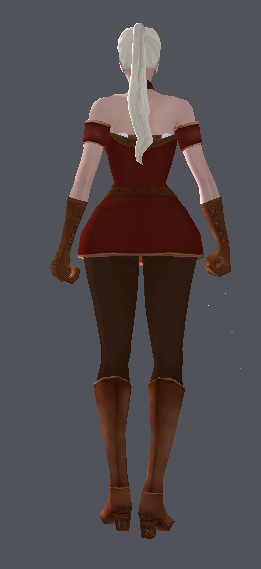 Crimson Empress – Back View