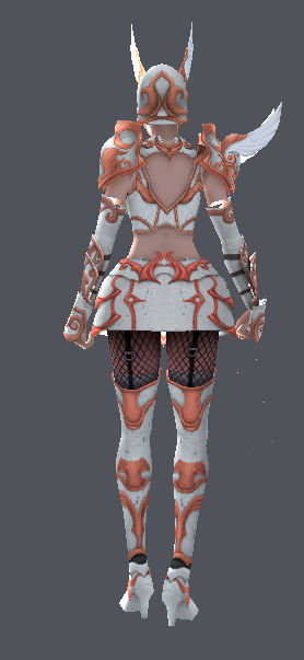 [Castellan Guild] Huntress's Chaos – Back View