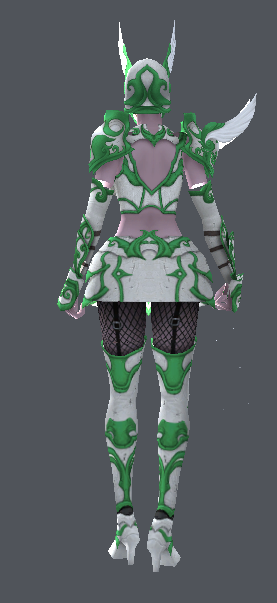 [Castellan] Huntress's Sylvalis – Back View