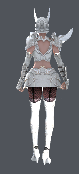 [Castellan Guild] Huntress's Kandant – Back View