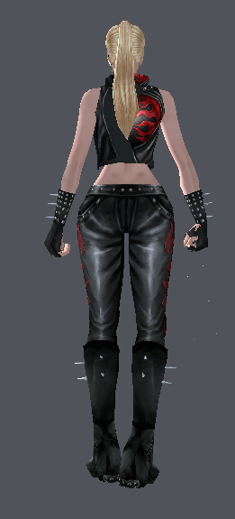 Huntress's Heavy Metal – Back View