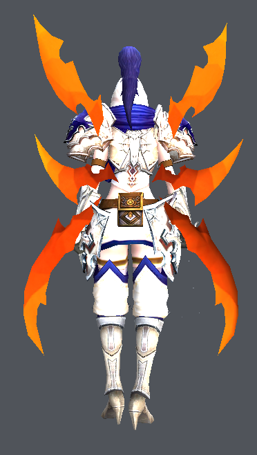 Huntress's Kailux Seraph – Back View