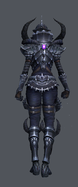 Dilamun's Umbral Reign – Back View
