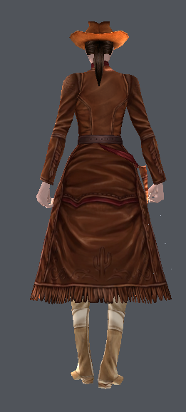 Huntress Western – Back View