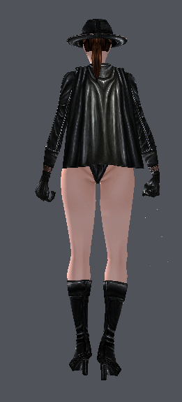 Huntress Zorro – Back View