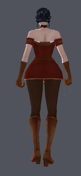 Sunglass - Huntress – Back View
