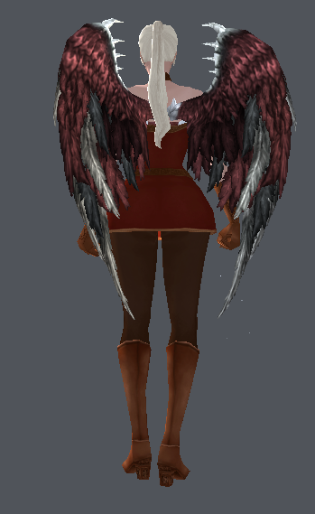 Tyrannical Wings (H) – Back View