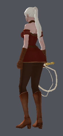 Divine Whip – Back View