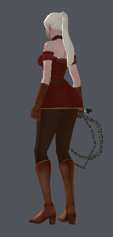 Dilamun's Whip of Theoricus – Back View