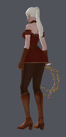 Kailux's Whip of Honorise – Back View