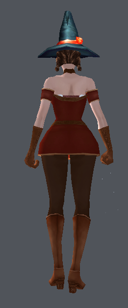 Witch Hat (H) – Back View